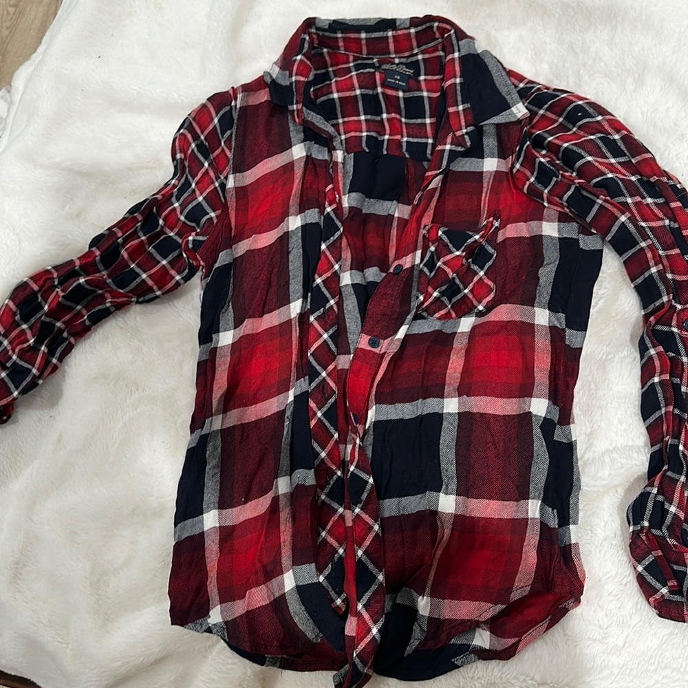 Lucky Brand plaid top